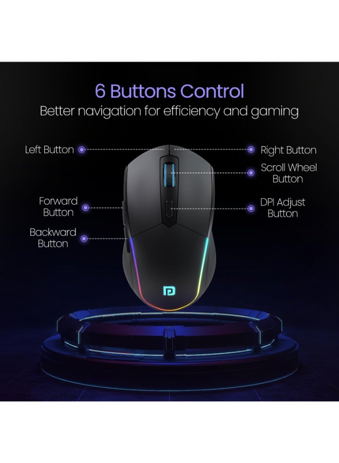 Portronics Renewed - Toad One Wireless Mouse for Laptop and Tablet - Image 5
